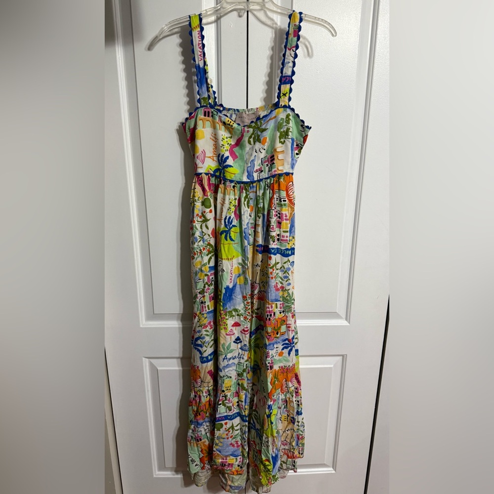 White Closet Elements Maxi Dress / Size XS/ excellent condition